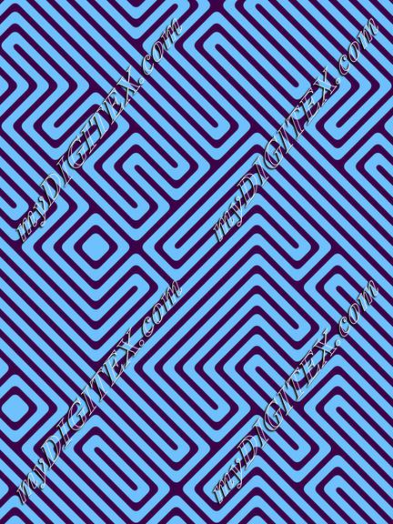 Blue maze