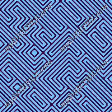 Blue maze