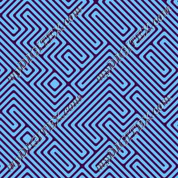 Blue maze