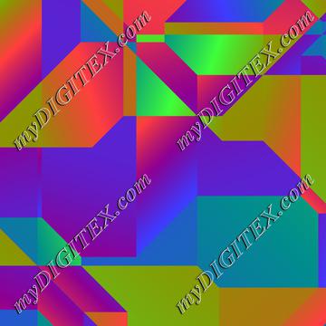 Colorful gradient shapes