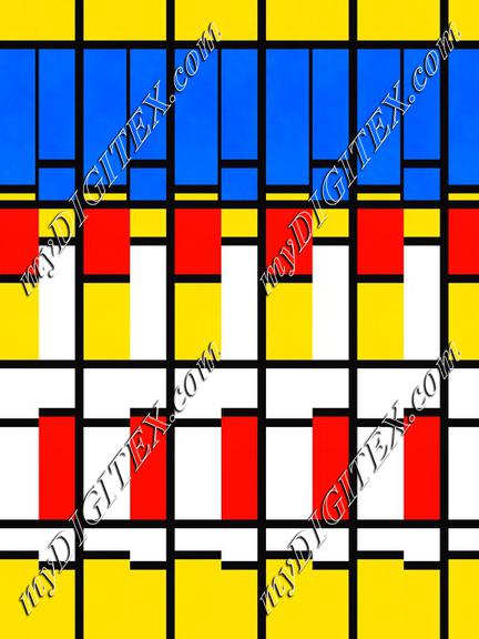 Colorful rectangles pattern