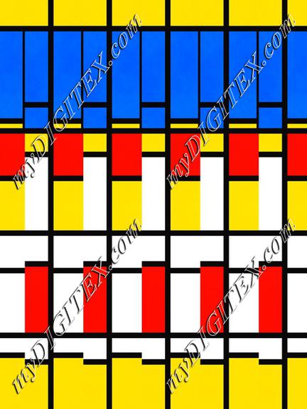 Colorful rectangles pattern