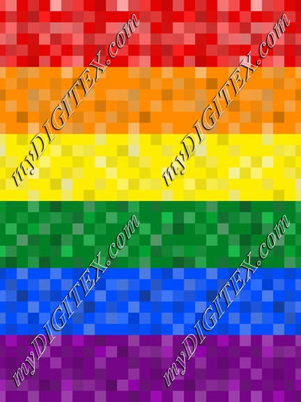 Pixelated Pride (horizontal)