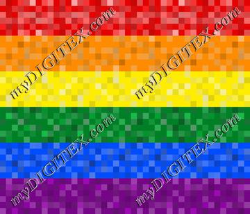 Pixelated Pride (horizontal)