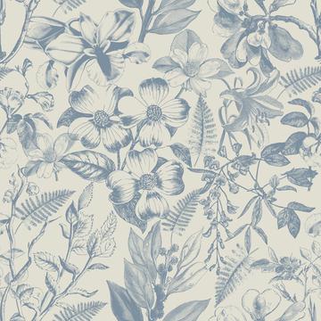 Blue Flower Pattern