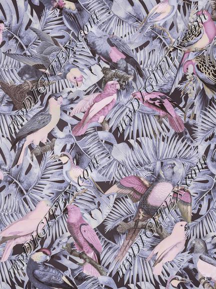 Jungle Parrots Pattern