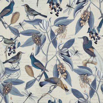 Nostalgic Bird Pattern