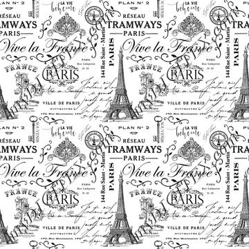 Vintage Paris Pattern