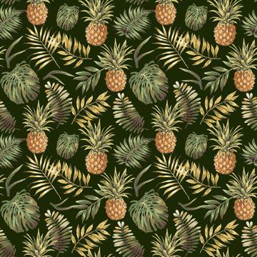 Aloha Pineapple Pattern