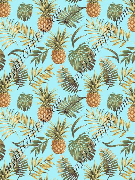 Aloha Pineapple Pattern