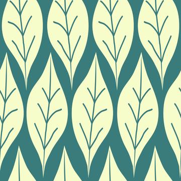 Leaves white on Green