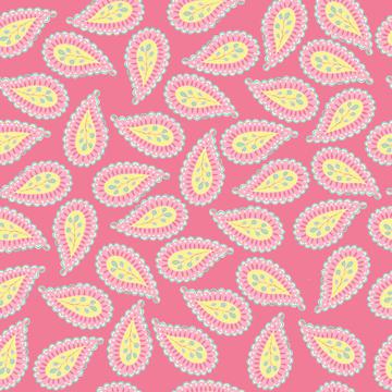 Pastel Paisley coord. pink bg-01