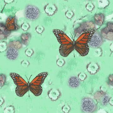 Butterflies Painted original