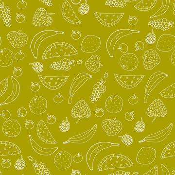 Fun Fruit in Acid Green