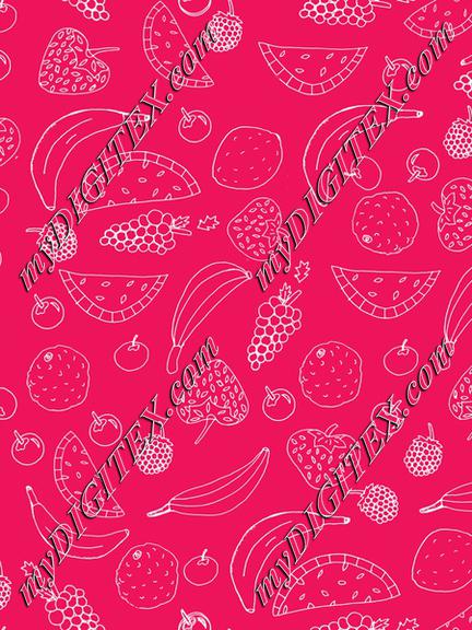 Fun Fruit in Pink