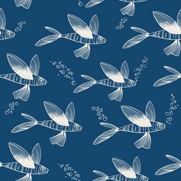 Flying Fish - navy