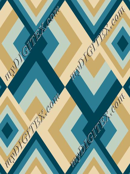 Abstract gemetric pattern in soft winter colors