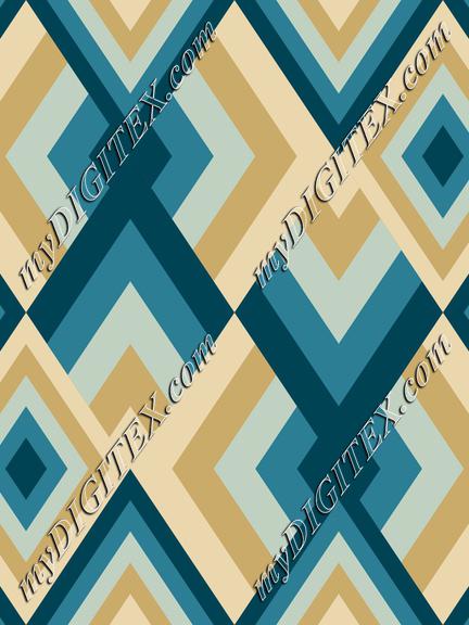 Abstract gemetric pattern in soft winter colors