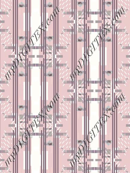 Pastel pink minimal striped pattern