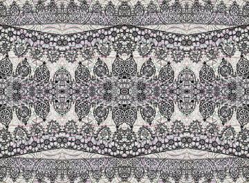 Ethnic decorative delicate lace art