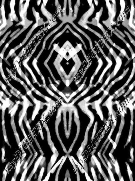 Black and white zebra stripes pattern