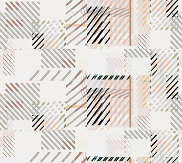 Minimal modern stripes and squares pattern
