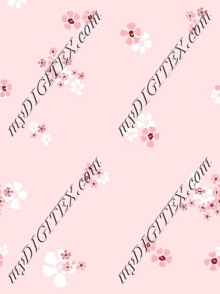 Blush Pink Floral print