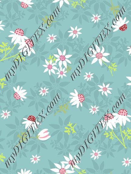 Flannel-Flowers-Green