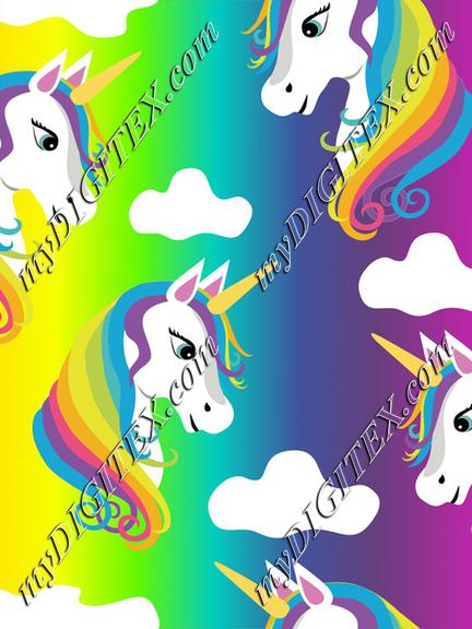 Rainbow Unicorns on Rainbow