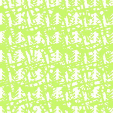 Modern Batik Lime Green