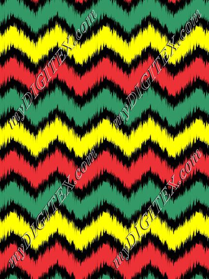 Reggae Fuzzy Chevrons