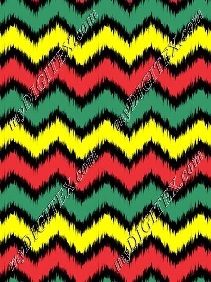 Reggae Fuzzy Chevrons