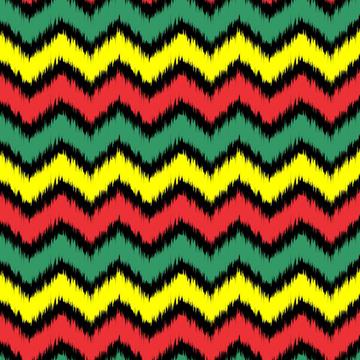 Reggae Fuzzy Chevrons