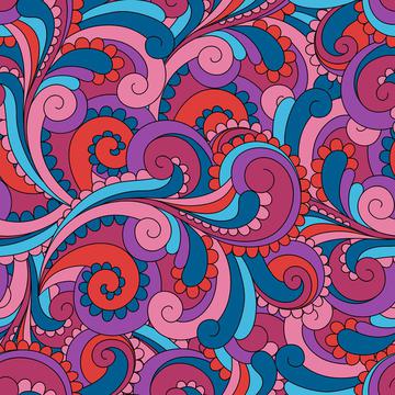 Hippie Love Paisley Mod 2