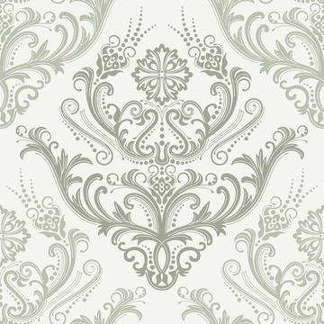 Antique Bouquet Damask 3