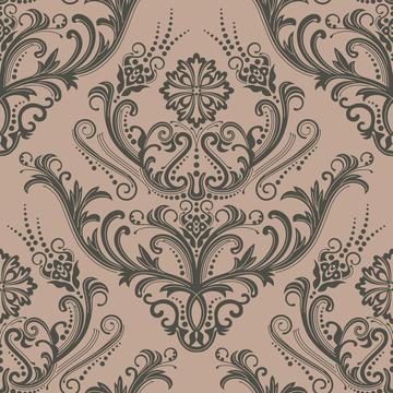 Antique Bouquet Damask 2