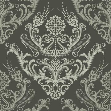 Antique Bouquet  Damask 1