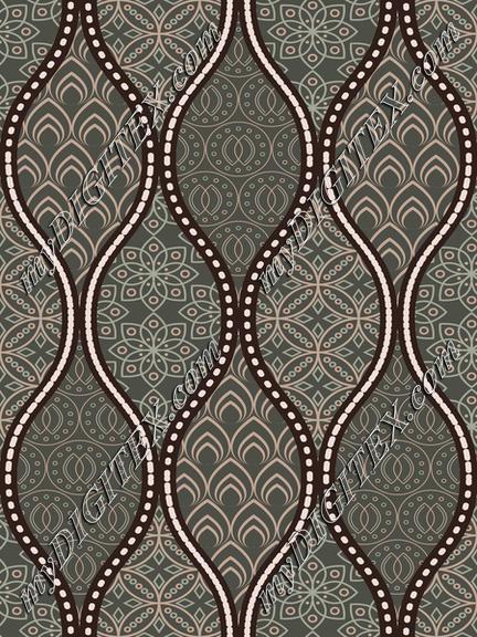 Antique Bouquet Waves