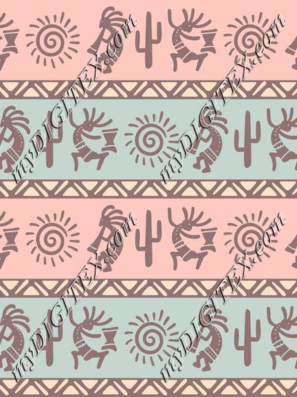 Tribal Baby Kokopelli