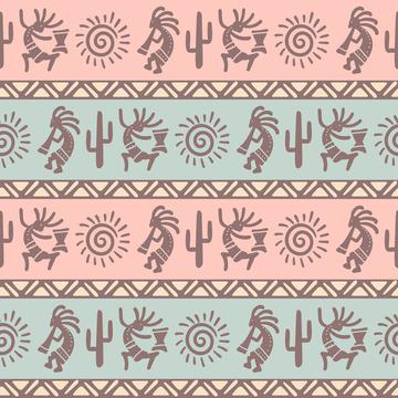 Tribal Baby Kokopelli