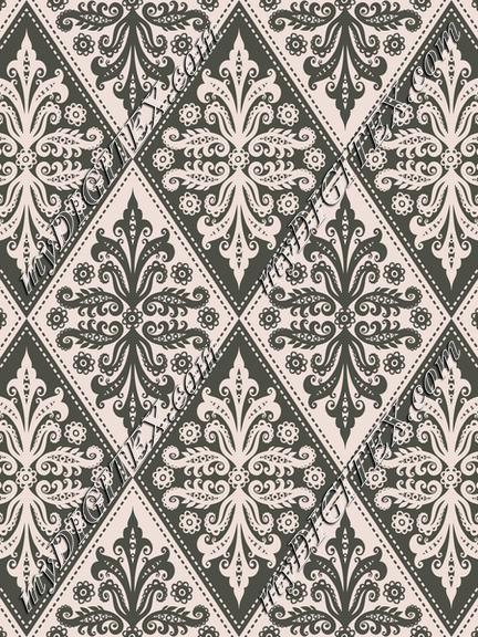 Antique Bouquet Damask 5