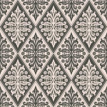 Antique Bouquet Damask 5