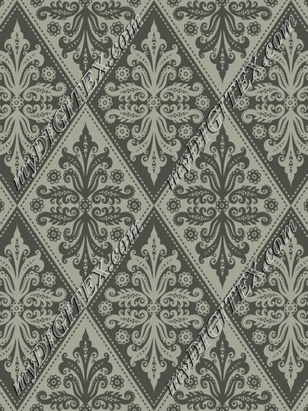 Antique Bouquet Damask 4
