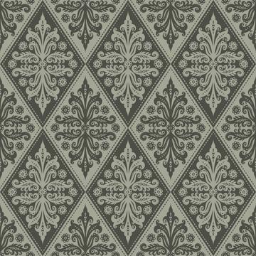 Antique Bouquet Damask 4