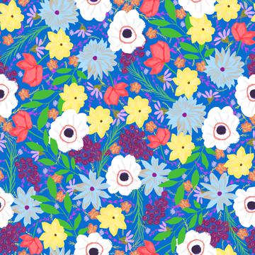 Grapes And Flowers 1