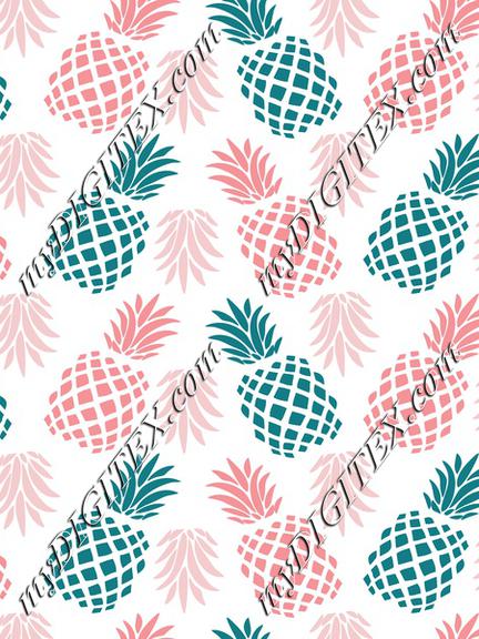 Pineapples-green-pink