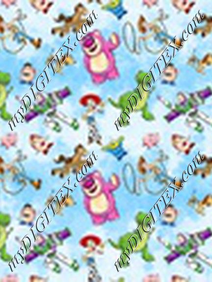 Toy Story CHaracters Blue