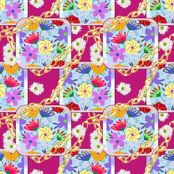 Flowers Trapped In Chains
